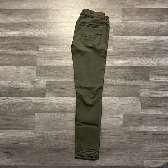 Hunter green skinny jeans - Picture 1 of 3